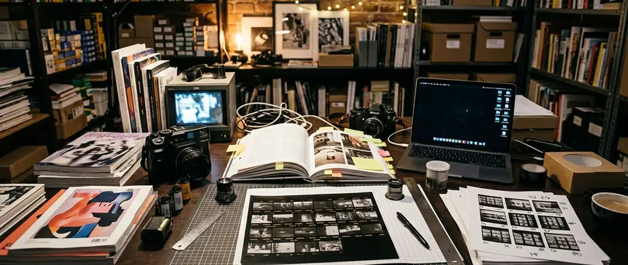 Image showing contact sheets